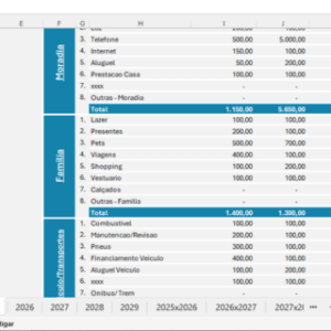 Planilha de Gastos Mensais - Image 3